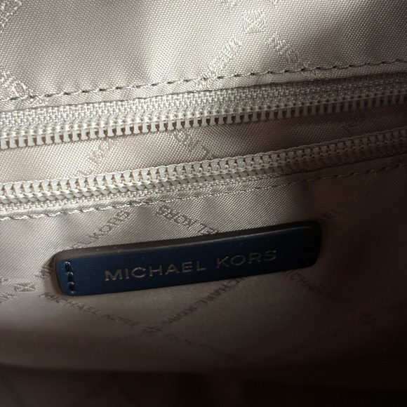 Michael Kors jet set large signature logo backpack main image 5